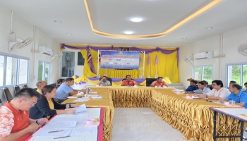 ประชุมขับเคลื่อนการดำเนินงานอาสาสมัครท้องถิ่นรักษ์โลก และคัดเลือกคณะกรรมการเครือข่ายอาสาสมัครท้องถิ่นรักษ์โลก